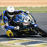 Roland Resch dominiert auf seiner BMW die IOEM Superbike