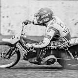 Kelvin Tatum 1994 bei seiner Weltrekordfahrt in Rastede