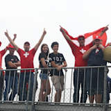 Die Schweizer-Asse beim SMoN 2014 freuten sich über lautstarke Unterstützung