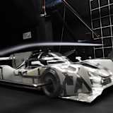 Oak LMP1-Coupé im Ruag-Windkanal in Luzern Mitte Oktober