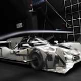 LMP-Coupe von Onraok, hier die LMP1-Variante, Im Windkanal