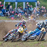 Dirk Fabriek (l.) trifft am Sonntag auf Bernd Diener (r.)