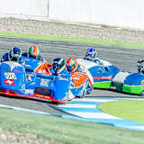 90 Manuel Hirschi/Sarah Fries auf einer LCR Suzuki