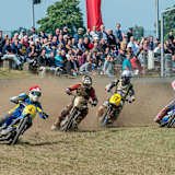 Enrico Janoschka (4) auf seiner Heimbahn in Schwarme
