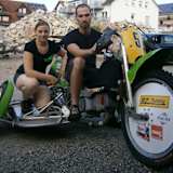 Lydia Neuendorf fährt in Berghaupten mit Achim San Millan
