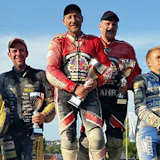 Ganz oben auf dem Treppchen standen Martin (r.) und Hermann Brandl (l.)