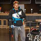 Ronny Häring steht zwei Tage nach der OP schon wieder