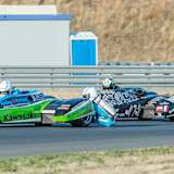 Streuer/Rousseau (hier vor Grabmüller/Lavorel) wurden WM-Vierte