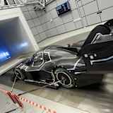 Der I.D. R Pikes Peak im Windkanal