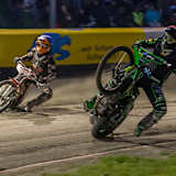 Danny Maaßen hat einen Aufsteiger, links Henry van der Steen