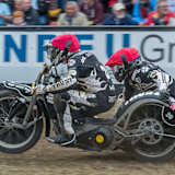 2019 In Lüdinghausen saß Benjamin Maier bei Florian Kreuzmayr im Beiwagen