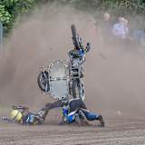 Markus Brandhofer und Tim Scheunemann stürzten im Finale von Rastede schwer