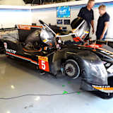 Der Ginetta G60-LT-P1 beim Prologue in Barcelona