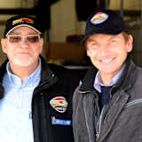 Marc van der Straten und Didier de Radigues bei den Tests für die Saison 2010