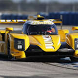 Der Dallara LMP2 bei Testfahrten in Sebring in Farben des Racing Team Nederland