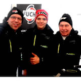 Ulf und Ove Ledström, Jubilar Per-Olof Serenius