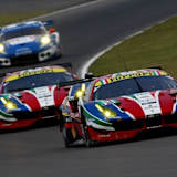 Die beiden Ferrari 488 GTE