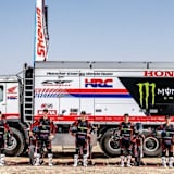 Das Honda-Werksteam glaubt an seine drei Dakar-Stars