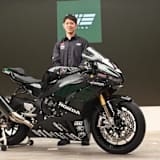 Takumi Takahashi mit seiner neuen Honda Fireblade