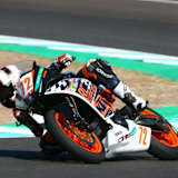 Omar Bonoli stellte die KTM RC390 auf Startplatz 3