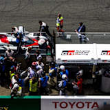 Der Toyota TS050 Hybrid von Anthony Davidson, Sébastien Buemi und Kazuki Nakajima