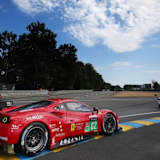 Der Ferrari 488 GTE von Risi Competizione bei den 24 Stunden von Le Mans