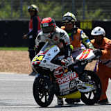 Honda-Pilot Tatsuki Suzuki sah in Buriram die Zielflagge nicht