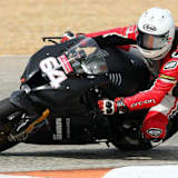 Aaron Zanotti kurz vor seinem Unfall in Cartagena