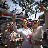 2017 stand Carmen Jorda in der Formel-1-Startaufstellung – allerdings nur als VIP-Gast an der Seite von Model Adriana Lima