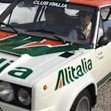 Markku Alen im Fiat 131 Abarth