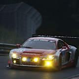 Starke Leistung: Im Audi R8 auf Rang neun bei den 24h Nürburgring