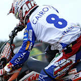 Antonio Cairoli stand in Kegums mit der 250er Maschine am Start