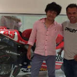 Tetsuya Harada und Loris Capirossi