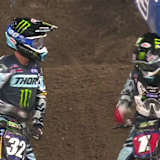 Justin Cooper gewann den Saisonauftakt der US-Westküstenmeisterschaft in Anaheim vor Titelverteidiger Dylan Ferrandis (#1)