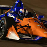 Scott Dixon testete die Schutzscheibe auch im Flutlicht