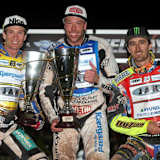 Podium in Krsko: Jason Doyle, Peter Kildemand und Chris Holder (v.l.)
