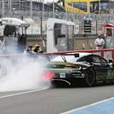 Bei Aston Martin stand während des Vortests zu den 24 Stunden von Le Mans ein Motorwechsel an