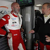 Schon 2015 in der französischen GT ein Team: Fabien Barthez (li.) und Olivier Panis 