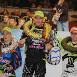 Das Podium vom Freitag: Greg Arnanda dominierte