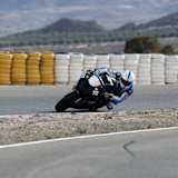 Roberto Tamburini bei Testfahrten in Almeria