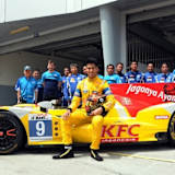 Der in gelb gehaltene Oreca um Pilot Sean Gelael und die Eurasia-Motorsport-Mannschaft