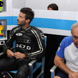 Michel Fabrizio mit Crew-Chief Gianni Sandi