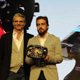 Fernando Alonso: Letzter Auftritt als Ferrari-Pilot, an der Seite des neuen Teamchefs Maurizio Arrivabene