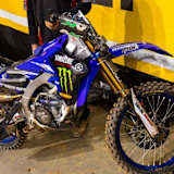 Dylan Ferrandis hat es in Atlanta schwer erwischt, seine Yamaha ist nur noch Schrott