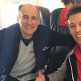 Wieder gemeinsam unterwegs: Toro Rosso-Teamchef Franz Tost und Daniil Kvyat