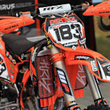 Teutschenthal war der letzte Einsatz von Steven Frossard im Team  'Wilvo Forkrent KTM'