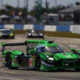 Sieger der 12h von Sebring 2018: Der Nissan DPi von Johannes van Overbeek, Pipo Derani und Nicolas Lapierre