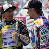 Greg Hancock (li.) und Jason Crump: Ein Bild vergangener Tage