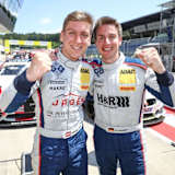 Großer Jubel am Red Bull Ring bei Thomas Jäger (li.) und Michael Schrey