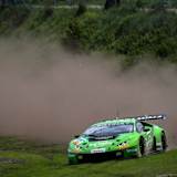Der Lamborghini Huracán GT3 vom GRT Grasser-Racing-Team hatte es beim ADAC GT Masters zuletzt ordentlich fliegen lassen